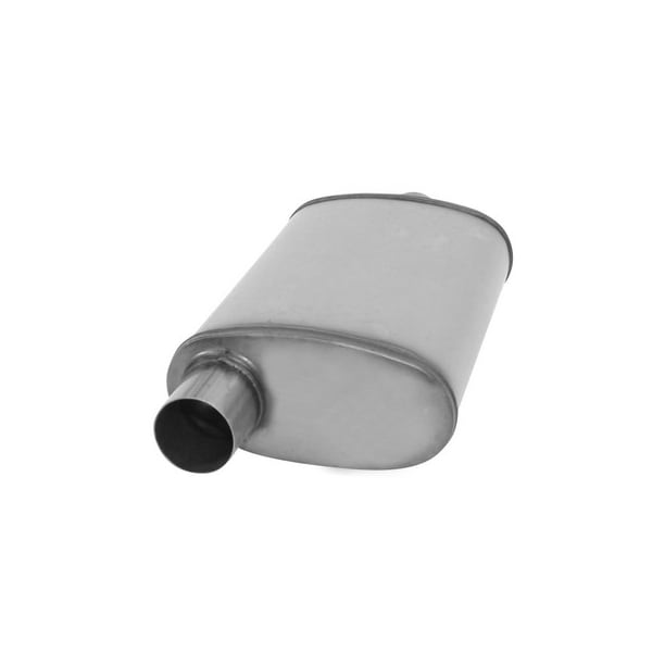 Ap Exhaust MUFFLER - XLERATOR STAINLESS STEEL, OVAL-O/C, 20IN OAL, 2.50IN XS1226 - main